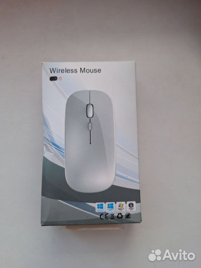 Компьютерная прорезиненная Мышь