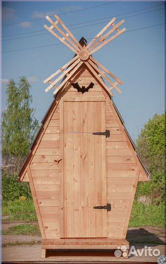 Уличный туалет с установкой PRO878