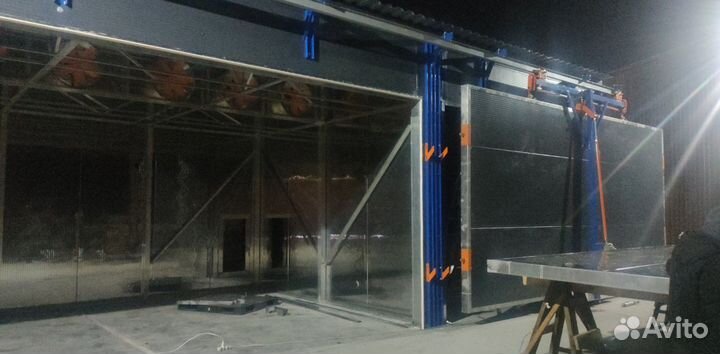 Сушильная камера древесины - 30 куб.м загрузка