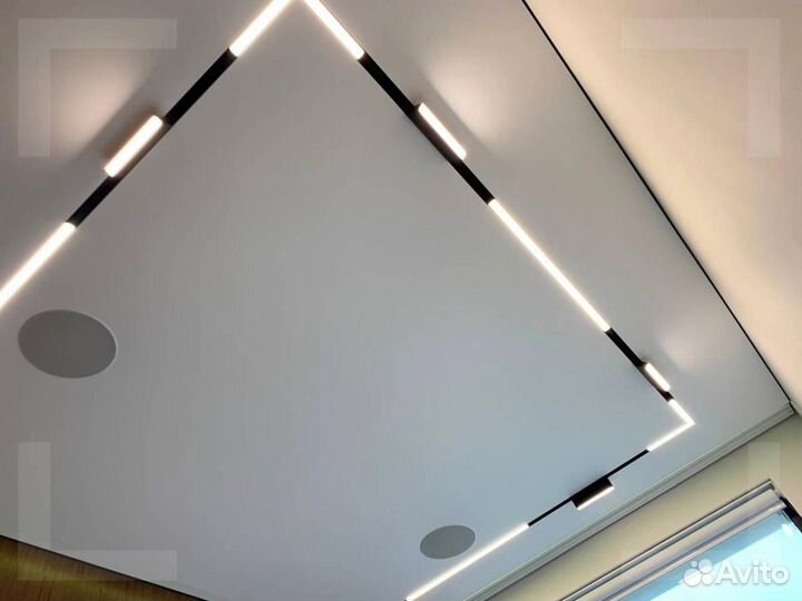 Натяжные потолки любой сложности