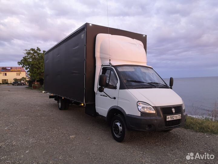 Грузоперевозки на Газели 6.7 метров 40м3