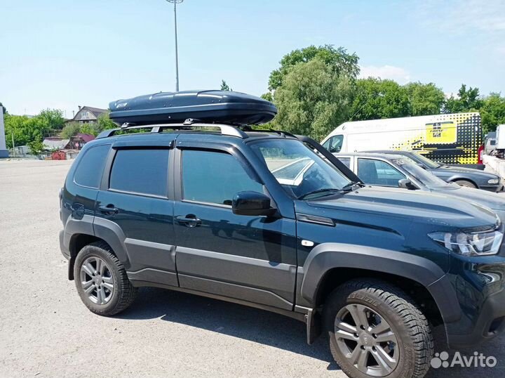 Автобокс багажник на Ниву 385л