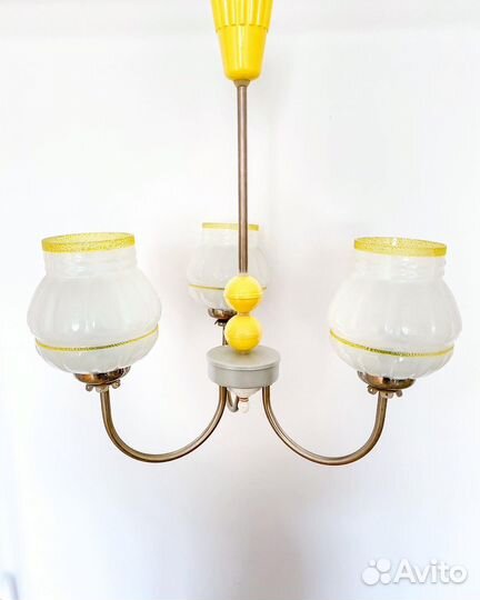 Винтажная люстра СССР 1970-е годы