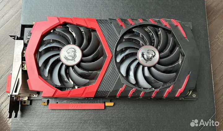 Видеокарта MSI nvidia GeForce GTX 1070 gaming X