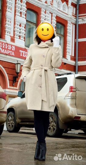 Пальто женское утепленное 40-44