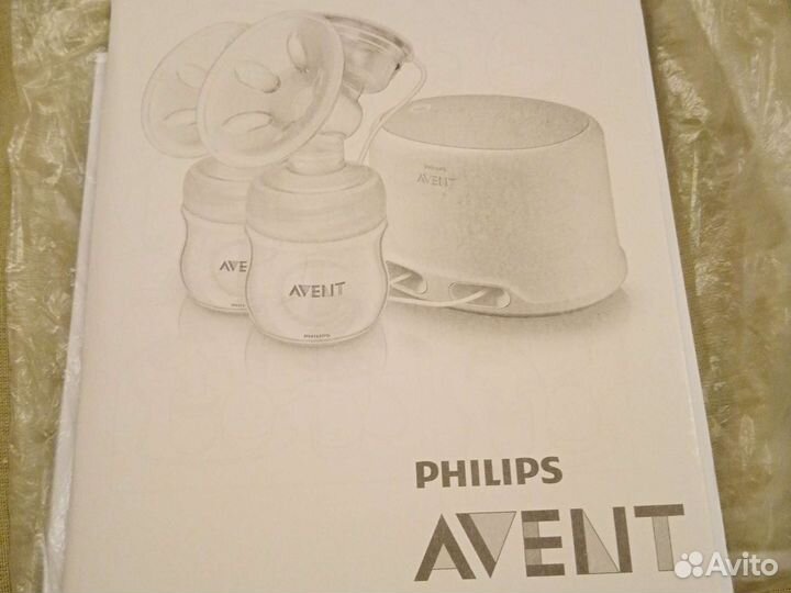 Молокоотсос avent электрический