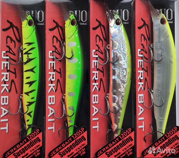 Duo Realis Jerkbait 120SP(30 расцветок)