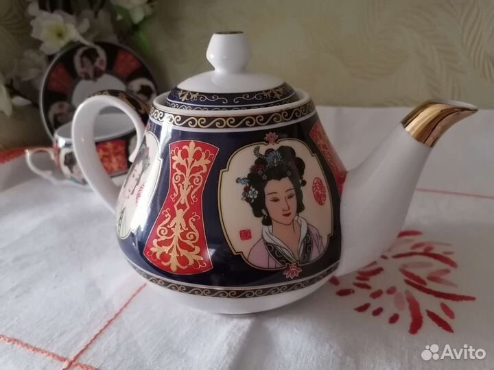 Чайный сервиз фарфор japan, Дулево