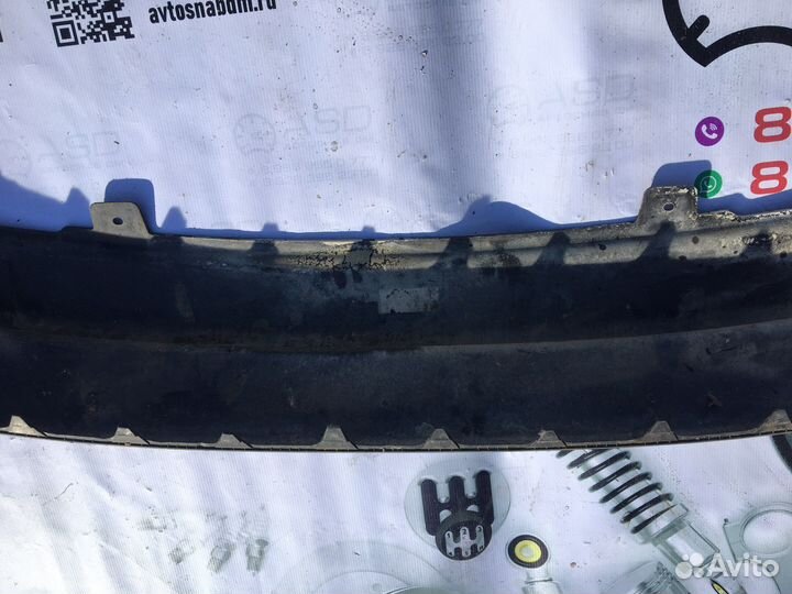 Накладка заднего бампера kia rio