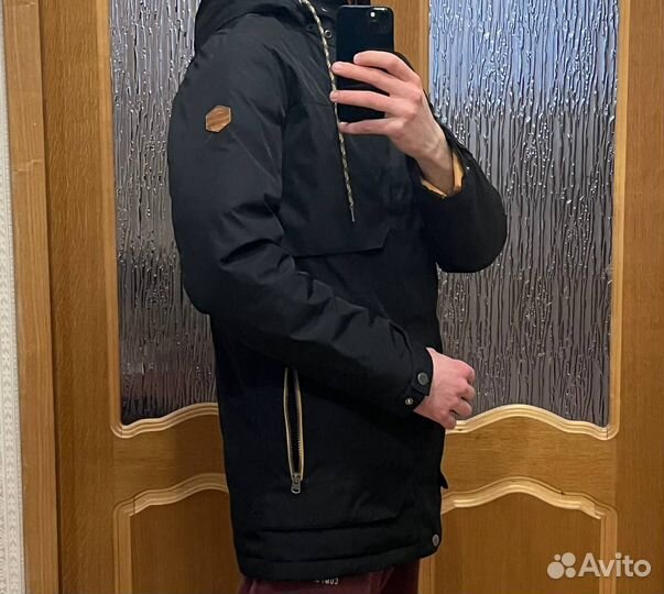 Мужская зимняя куртка Merrell черная 48