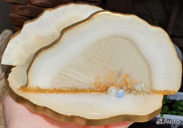 Салфетница из эпоксидной смолы