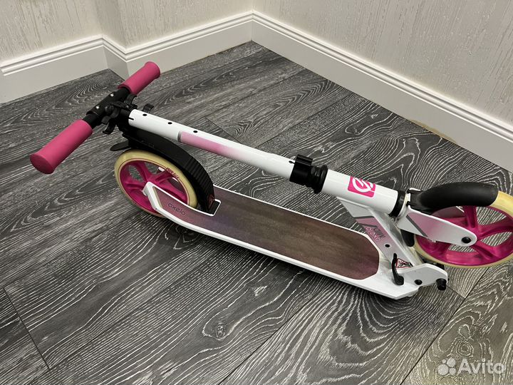 Продаю самокат Oxelo MID7, бело- розовый