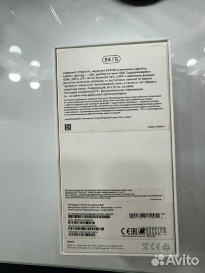 iPhone Xr, 64 ГБ