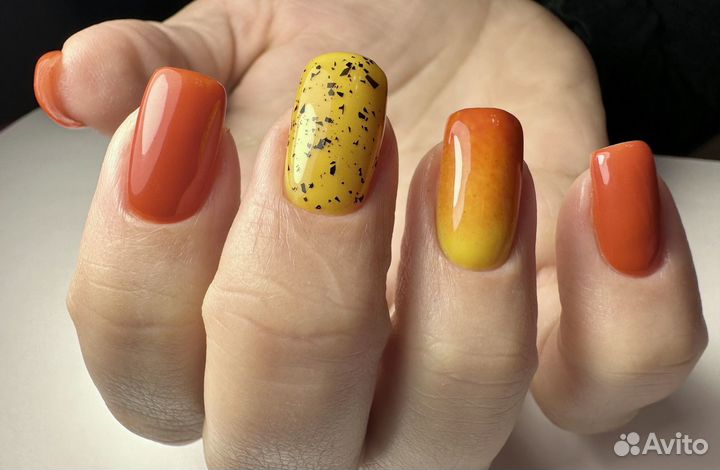 Маникюр с покрытием гель лак