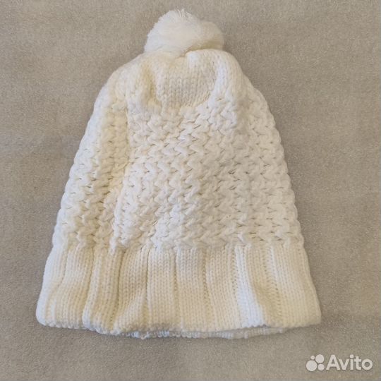 Шапка Adidas белая флис W57000 (новая)