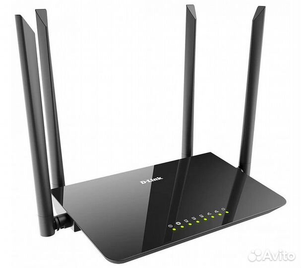 Wi-Fi роутер D-link DIR-843/RU, черный