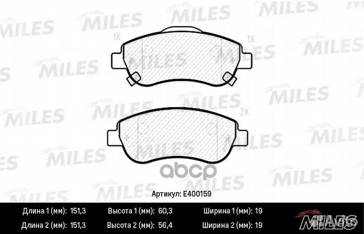 Колодки тормозные honda CR-V III 07- передние e