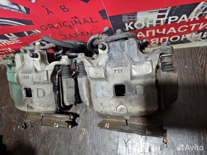 Суппорта передние Nissan teana j 31