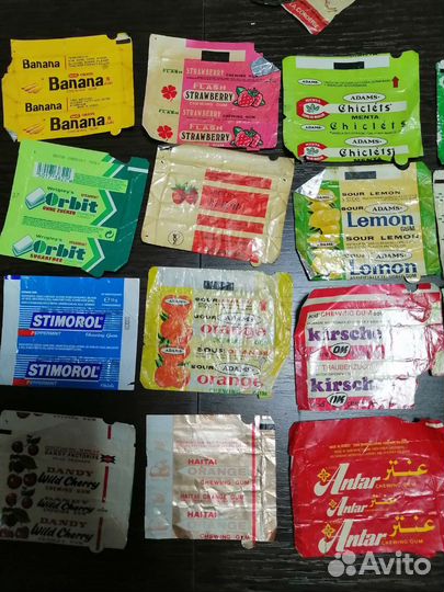 Вкладыши от жевачек СССР