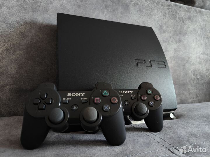 PS3 1821 игра, 2 джойстика, прошитая