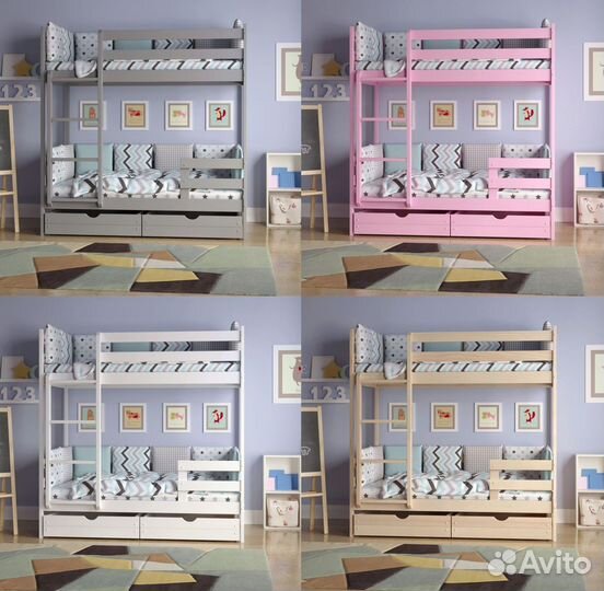 Двухярусная кровать