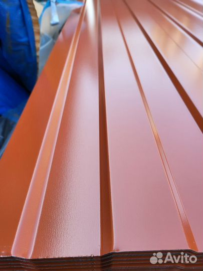 Профнастил С8 декоративный. Трава, дерево, камень