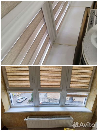 Подоконники,отливы на окна с установкой