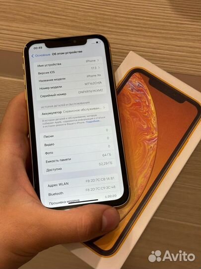 iPhone Xr, 64 ГБ