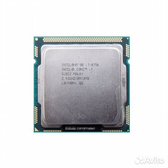 Процессор сокет 1156 Intel Core i7-875K slbs2