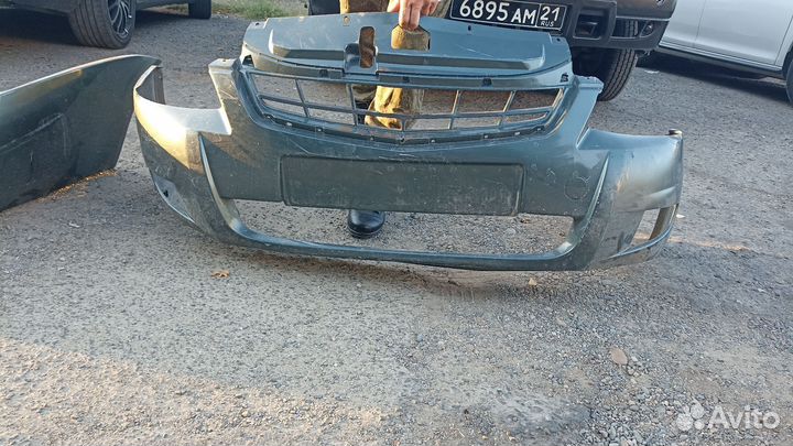 Бампер на priora