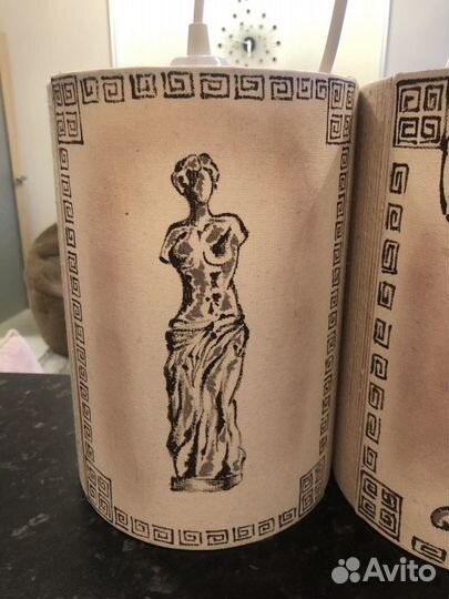 2 люстры светильники потолочные