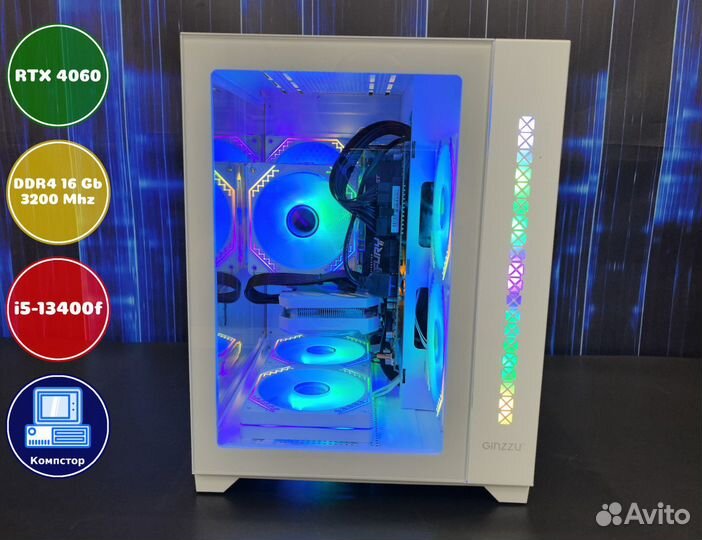 Собранный компьютер i5-RTX4060-16DDR4-XST97605-B760