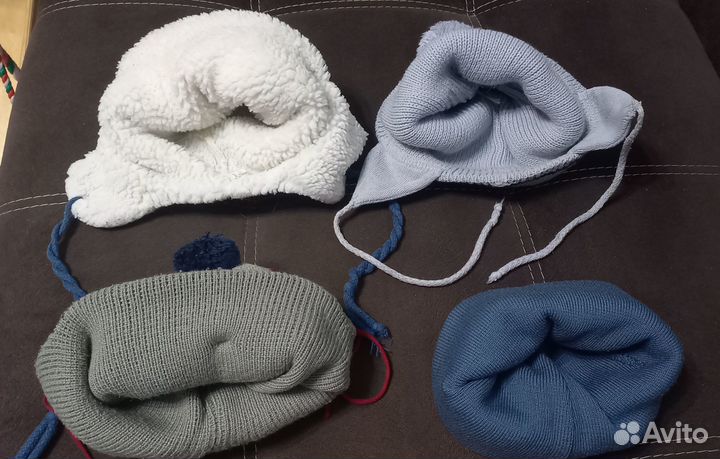 Шапки 2 -6 лет зима весна