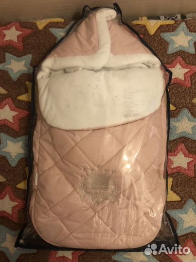 Конверт на выписку для девочки демисезонный