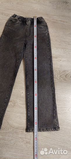 Джинсы утепленные для девочки