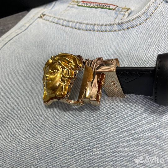 Ремень Versace кожа