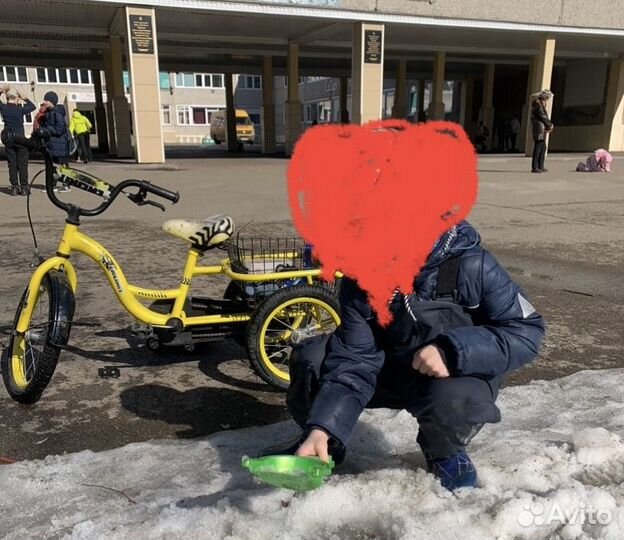 Детский велосипед 16