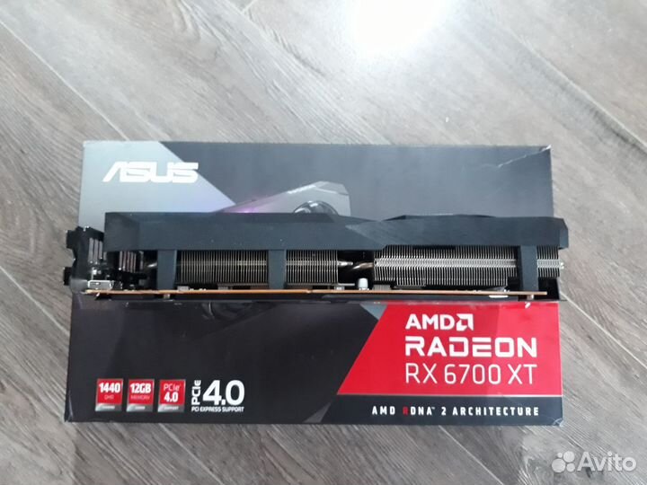 Видеокарта asus AMD Radeon RX 6700 XT