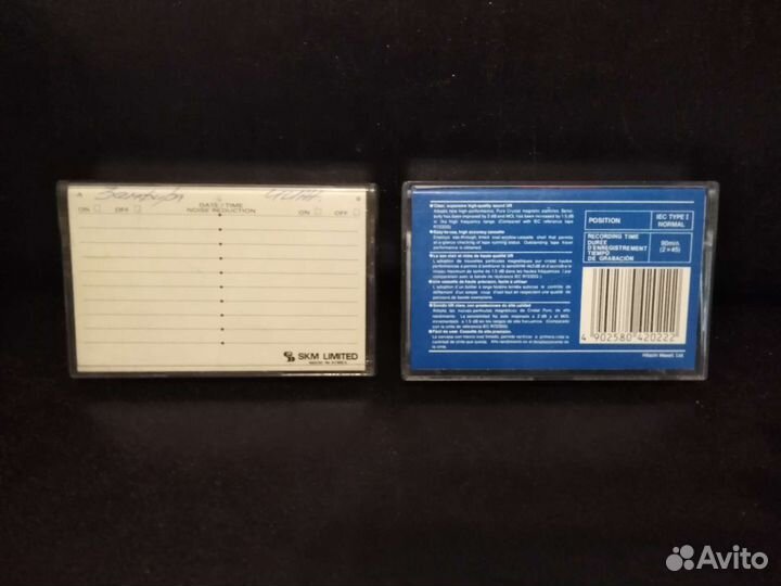 Аудио кассеты для кассетного магнитофона записи