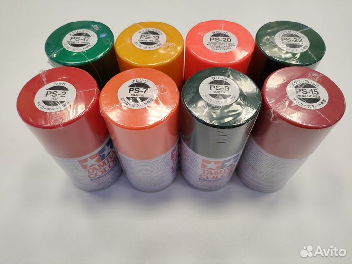 Аэрозольная краска Tamiya, серия рs