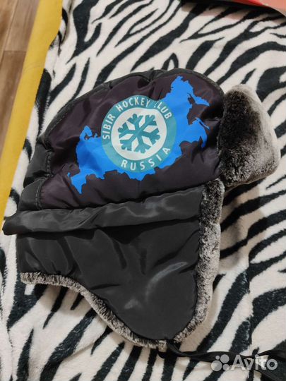 Шапка детская на мальчика зимняя 55