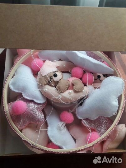 Мобиль на кроватку ручная работа