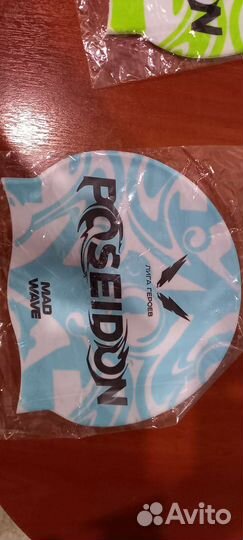 Шапочка для плавания mad wave