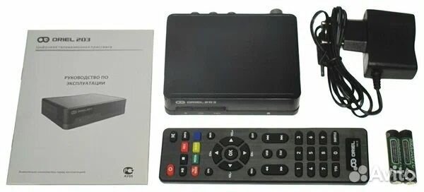Цифровая телевизионная приставка oriel DVB-T2 203