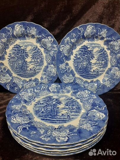 Тарелки Англия, woods ware