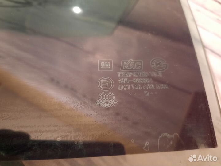 Стёкла Дверные Chevrolet Lacetti (седан)