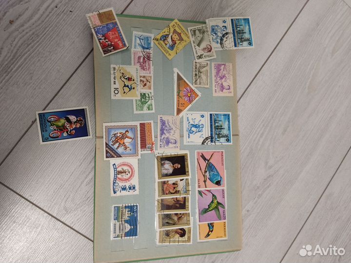 Альбом марок коллекционные марки иностранные СССР