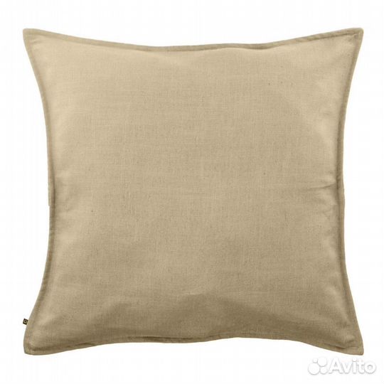 Чехол для подушки Blok бежевый лен 60 x 60 cm