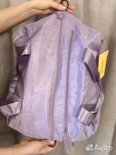 Сумка спортивная лавандовая