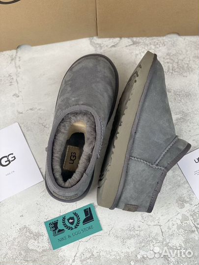 Угги/Ugg Ultra Mini Tasman Grey